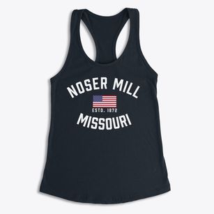 Noser Mill Missouri Patriot Women's Racerback Tank