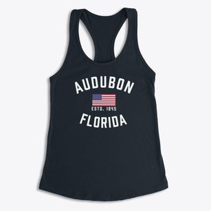 Audubon Florida Patriot Women's Racerback Tank