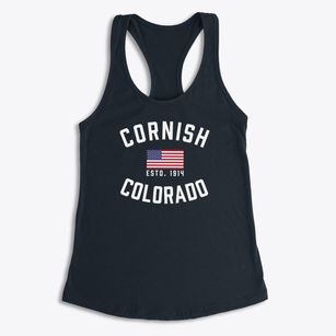 Cornish Colorado Patriot Women's Racerback Tank
