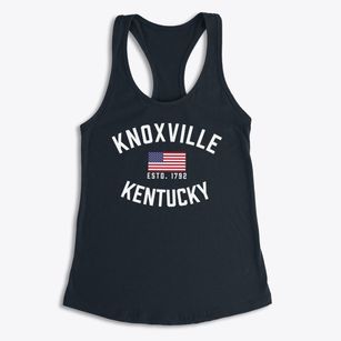 Knoxville Kentucky Patriot Women's Racerback Tank