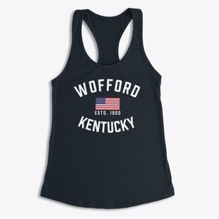 Wofford Kentucky Patriot Women's Racerback Tank