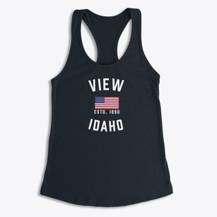 View Idaho Patriot Women's Racerback Tank
