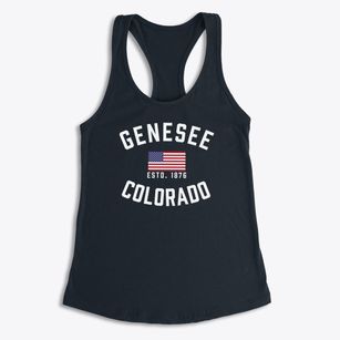 Genesee Colorado Patriot Women's Racerback Tank