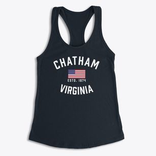 Chatham Virginia Patriot Women's Racerback Tank