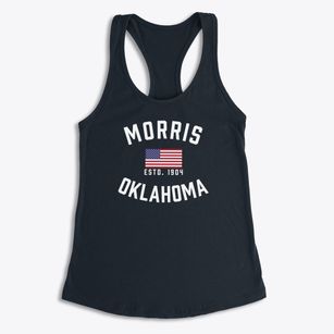 Morris Oklahoma Patriot Women's Racerback Tank