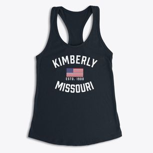 Kimberly Missouri Patriot Women's Racerback Tank