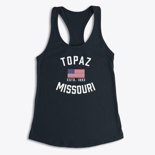 Topaz Missouri Patriot Women's Racerback Tank