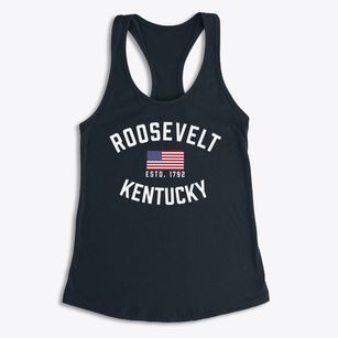 Roosevelt Kentucky Patriot Women's Racerback Tank