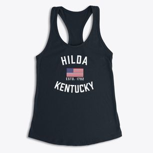 Hilda Kentucky Patriot Women's Racerback Tank