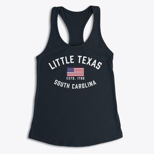 Little Texas South Carolina Patriot Women's Racerback Tank