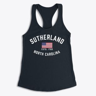 Sutherland North Carolina Patriot Women's Racerback Tank