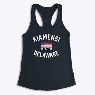 Kiamensi Delaware Patriot Women's Racerback Tank