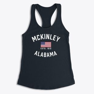 Mckinley Alabama Patriot Women's Racerback Tank