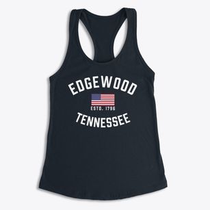 Edgewood Tennessee Patriot Women's Racerback Tank
