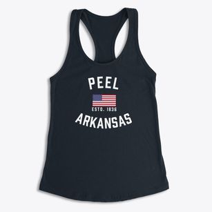 Peel Arkansas Patriot Women's Racerback Tank