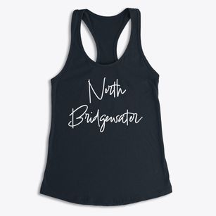 North Bridgewater New York Freestyle Women's Racerback Tank