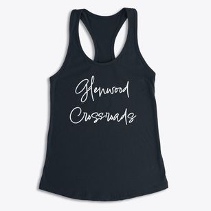 Glenwood Crossroads North Carolina Freestyle Women's Racerback Tank