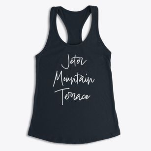 Jeter Mountain Terrace North Carolina Freestyle Women's Racerback Tank