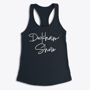 Dockham Shore New Hampshire Freestyle Women's Racerback Tank