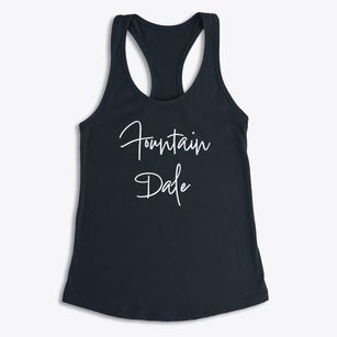 Fountain Dale Pennsylvania Freestyle Women's Racerback Tank