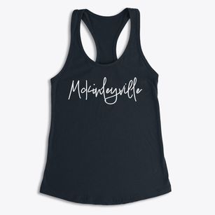 Mckinleyville West Virginia Freestyle Women's Racerback Tank