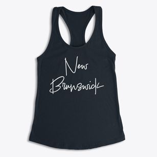 New Brunswick New Jersey Freestyle Women's Racerback Tank