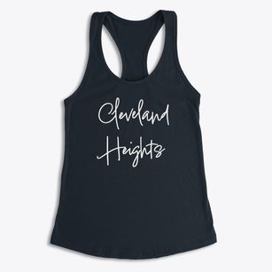 Cleveland Heights Ohio Freestyle Women's Racerback Tank