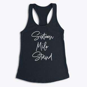 Sixteen Mile Stand Ohio Freestyle Women's Racerback Tank