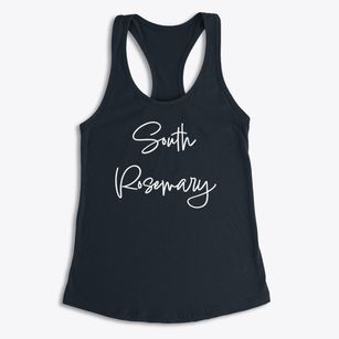 South Rosemary North Carolina Freestyle Women's Racerback Tank