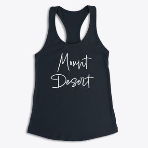 Mount Desert Maine Freestyle Women's Racerback Tank