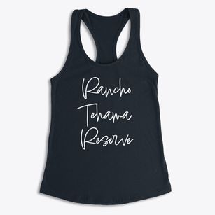 Rancho Tehama Reserve California Freestyle Women's Racerback Tank