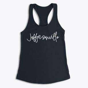 Jeffersonville Kentucky Freestyle Women's Racerback Tank