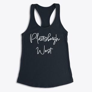 Plattsburgh West New York Freestyle Women's Racerback Tank