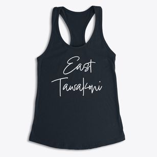 East Tawakoni Texas Freestyle Women's Racerback Tank