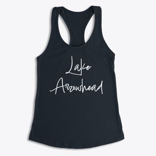 Lake Arrowhead Wisconsin Freestyle Women's Racerback Tank