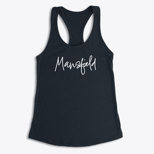 Mansfield Massachusetts Freestyle Women's Racerback Tank