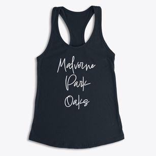 Malverne Park Oaks New York Freestyle Women's Racerback Tank