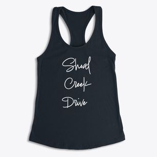 Shoal Creek Drive Missouri Freestyle Women's Racerback Tank