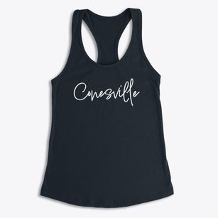 Conesville Ohio Freestyle Women's Racerback Tank
