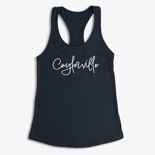 Cuylerville New York Freestyle Women's Racerback Tank