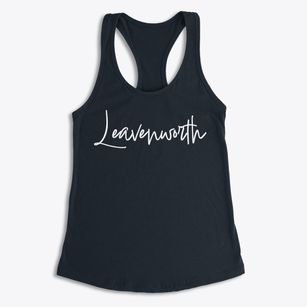 Leavenworth Indiana Freestyle Women's Racerback Tank