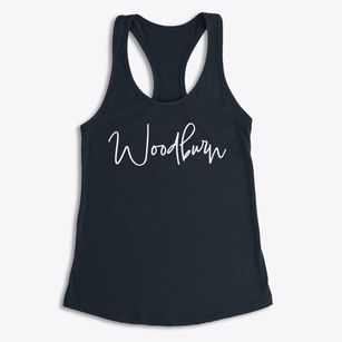 Woodburn Iowa Freestyle Women's Racerback Tank