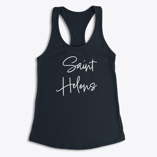 St. Helens Oregon Freestyle Women's Racerback Tank
