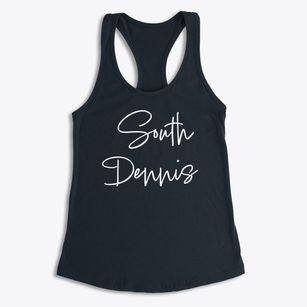South Dennis New Jersey Freestyle Women's Racerback Tank