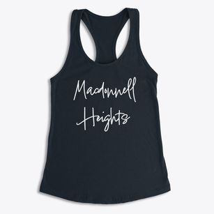 Macdonnell Heights New York Freestyle Women's Racerback Tank