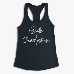 South Charlestown New Hampshire Freestyle Women's Racerback Tank