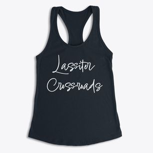 Lassiter Crossroads North Carolina Freestyle Women's Racerback Tank