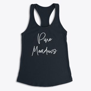 Pine Meadows New York Freestyle Women's Racerback Tank