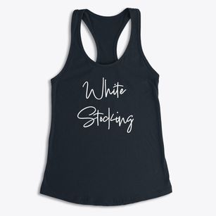 White Stocking North Carolina Freestyle Women's Racerback Tank