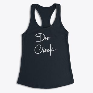Doe Creek North Carolina Freestyle Women's Racerback Tank
